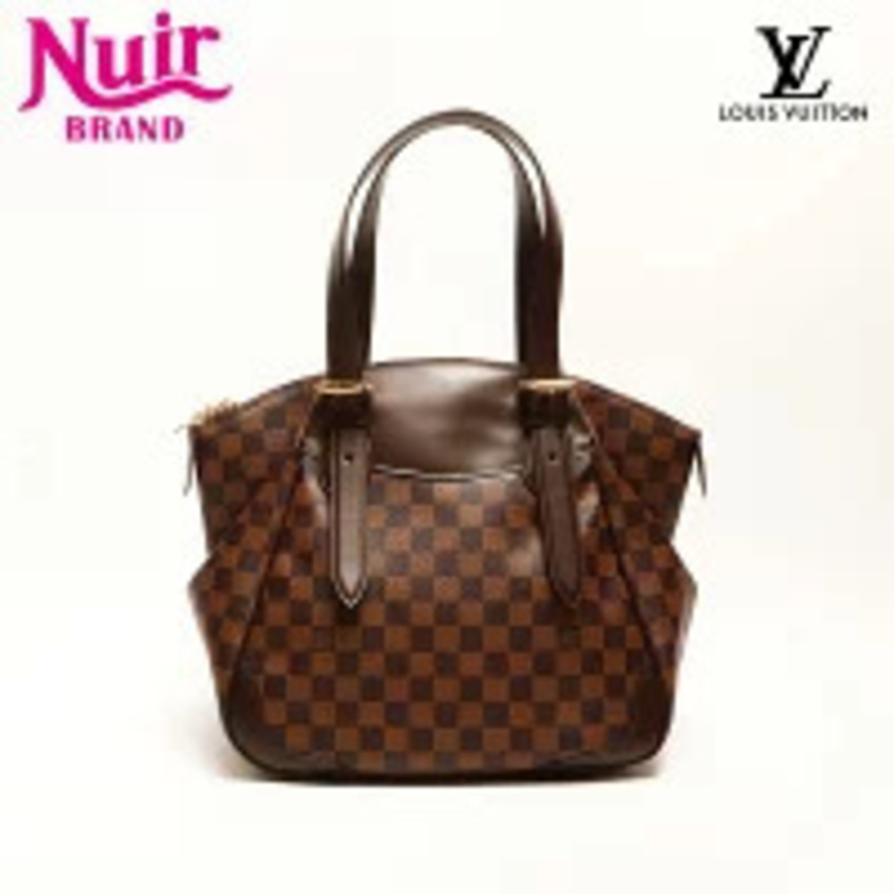 Louis Vuitton Damier Verona Shoulder Bag Brown